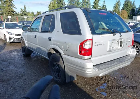 2001 Isuzu Rodeo Ls 3.2L/Ls 3.2L V6/Lse 3.2L V6/S/S 3.2L V6 z USA, uszkodzony, nr VIN 4S2DM58W914342847